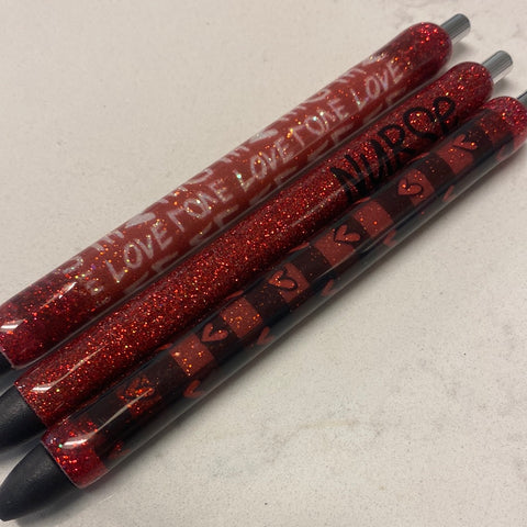Pens- Valentine's Day (Ready-to-Ship)