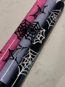Spiderweb refillable pens