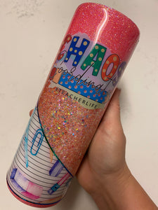 32 RTS {chaos coordinator } 20 oz with Duo Lids