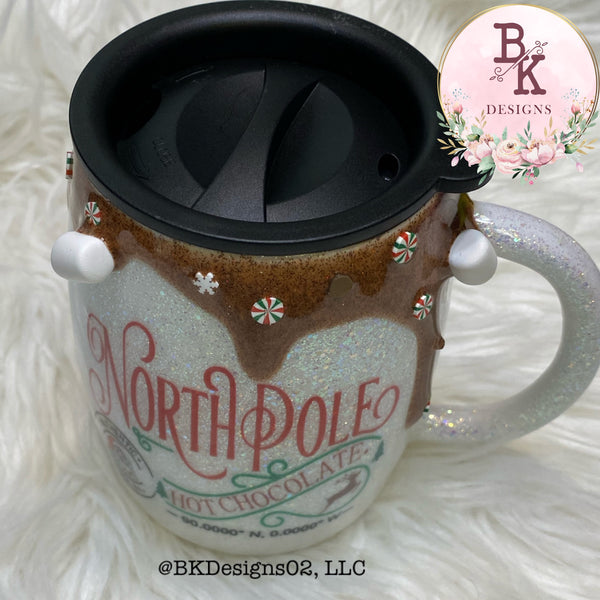 MTO {North Pole Hot Chocolate} 14oz mug