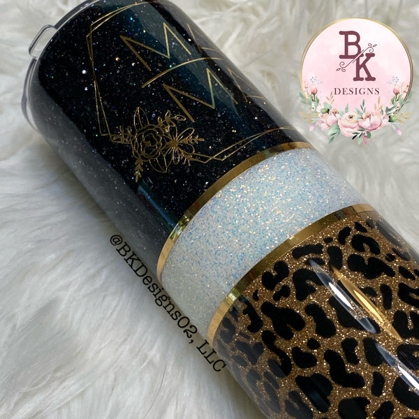 MTO {Leopard Print MAMA} - Choose Your Tumbler Style