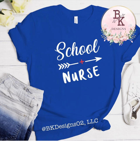 MTO {School Nurse Arrow} Shirt