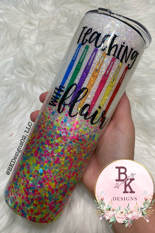 MTO {Teaching With Flair} - Choose Your Tumbler Style