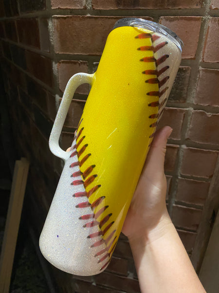 Baseball Softball tumbler (Made to Order)