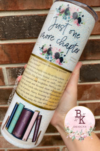 MTO {Book Lovers Librarian} - Choose Your Tumbler Style