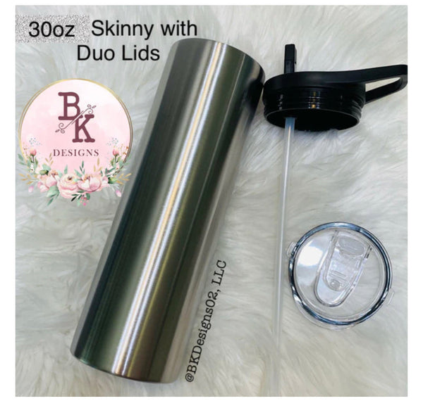 RTS {Floral} 30 oz duo lids